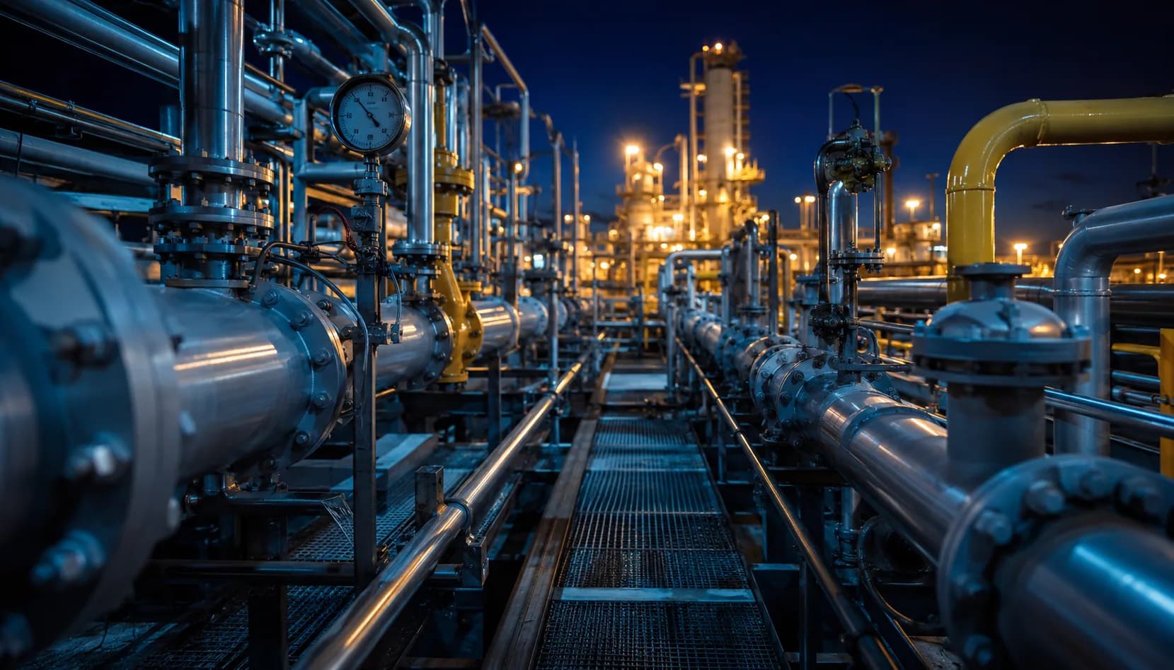 Industrial pipeline infrastructure